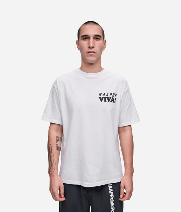 Public Possession & MAAP "Dolce Vita" T-Shirt White - WEAREALLANIMALS