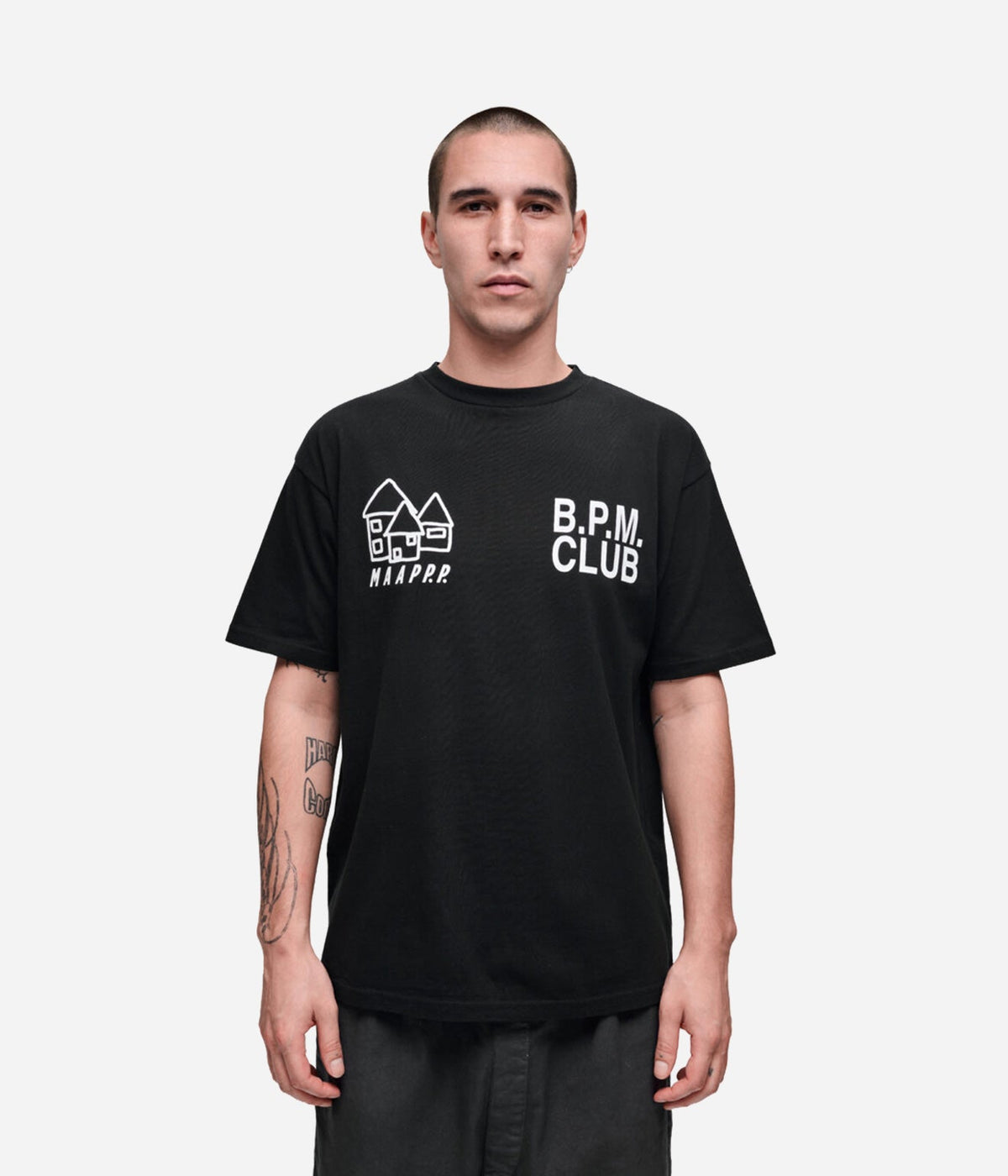 Public Possession & MAAP "VIVA!" T-Shirt Black - WEAREALLANIMALS