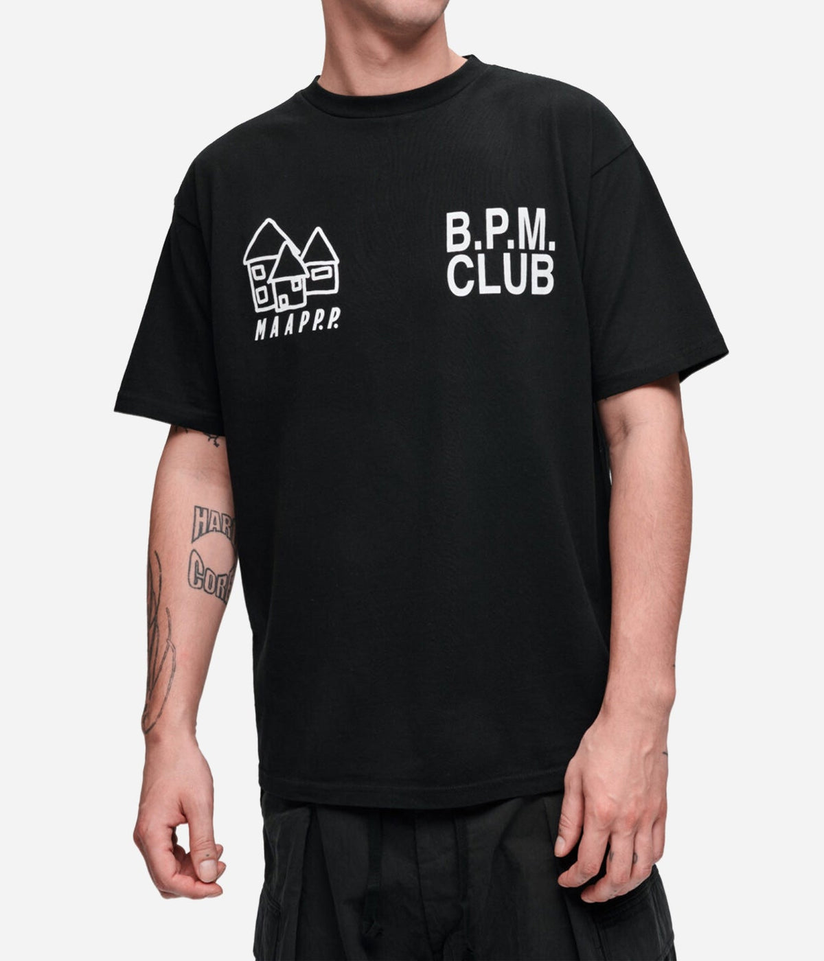 Public Possession & MAAP "VIVA!" T-Shirt Black - WEAREALLANIMALS