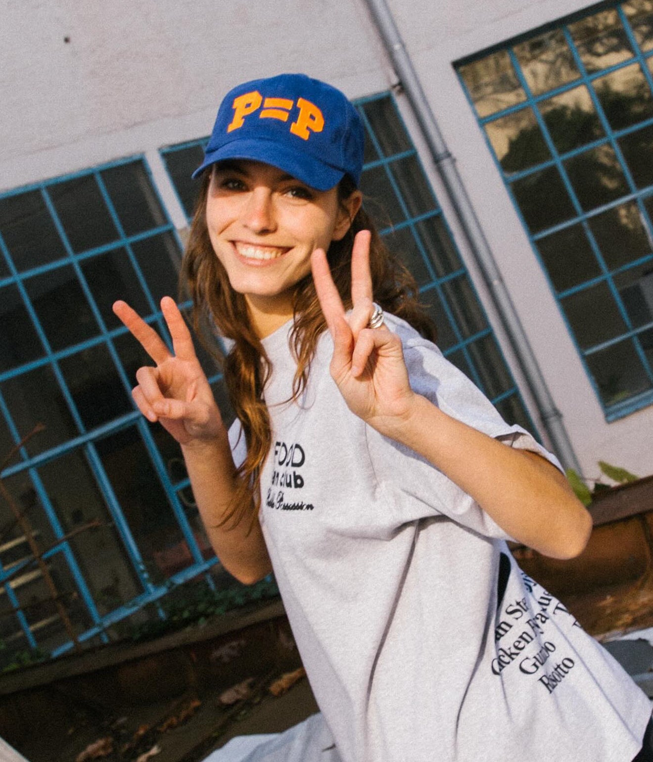 Public Possession "P=P CAP" NAVY BLUE - WEAREALLANIMALS