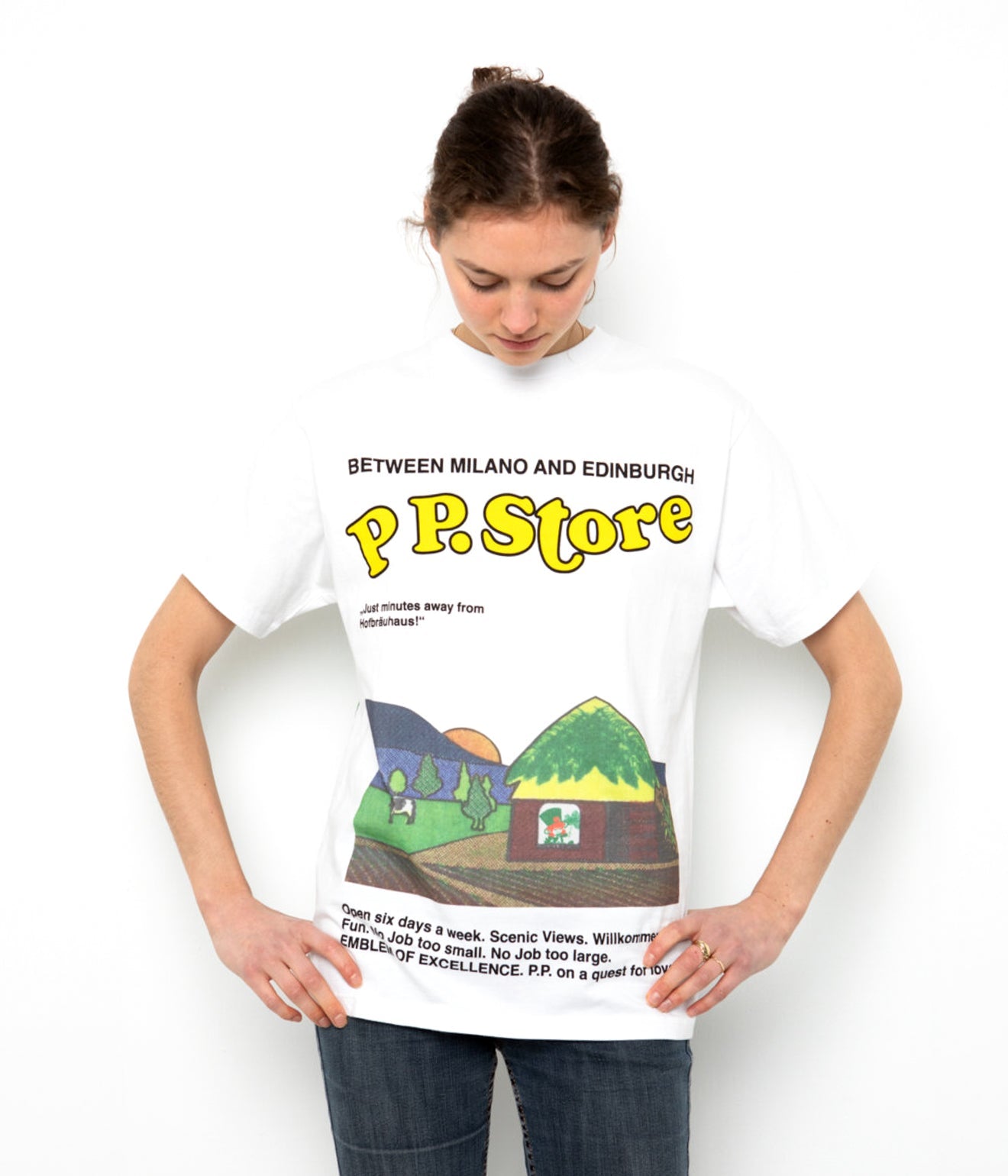 Public Possession "PP FOMO T - SHIRT" WHITE - WEAREALLANIMALS