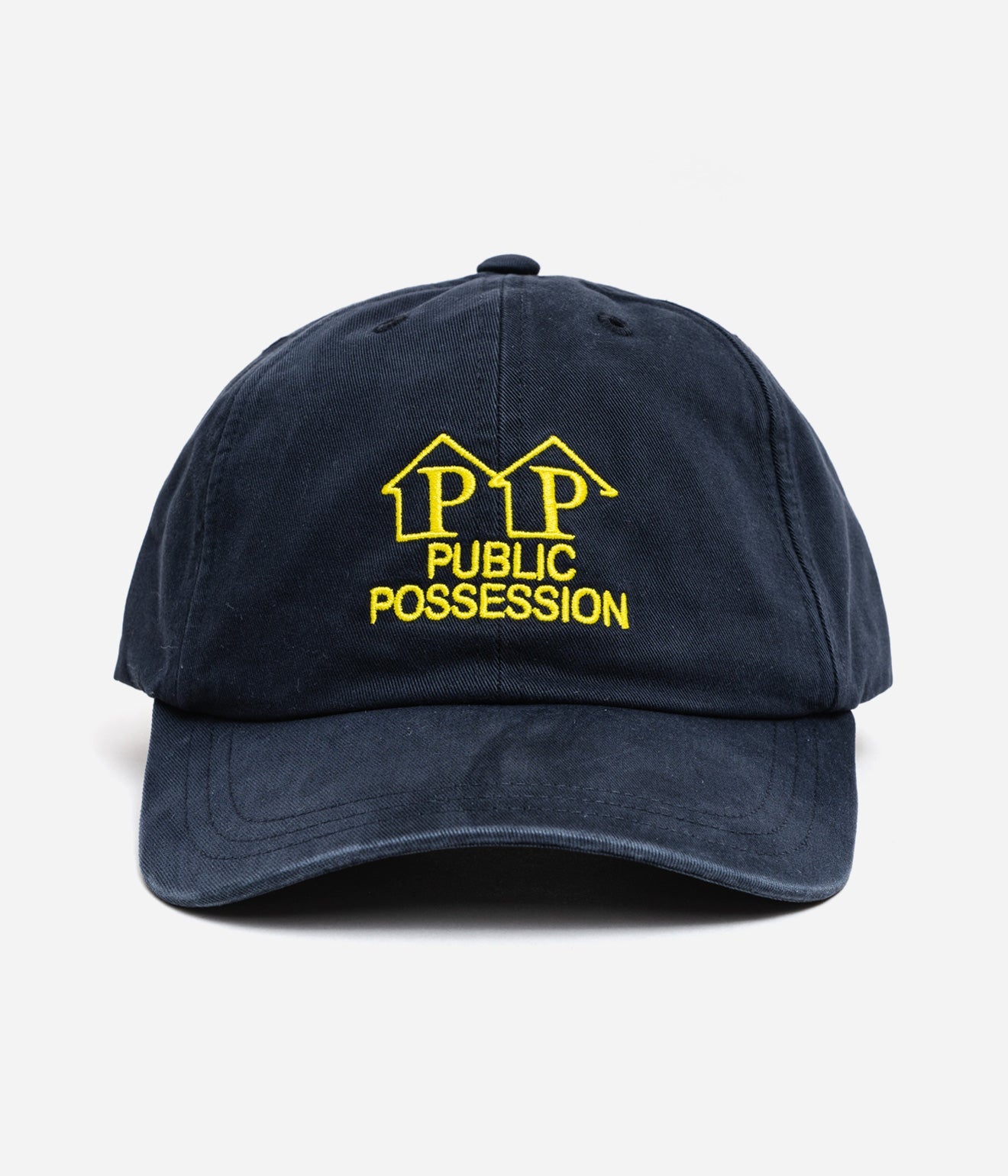 Public Possession "P.P. LOGO CAP" ANTHRACITE - WEAREALLANIMALS
