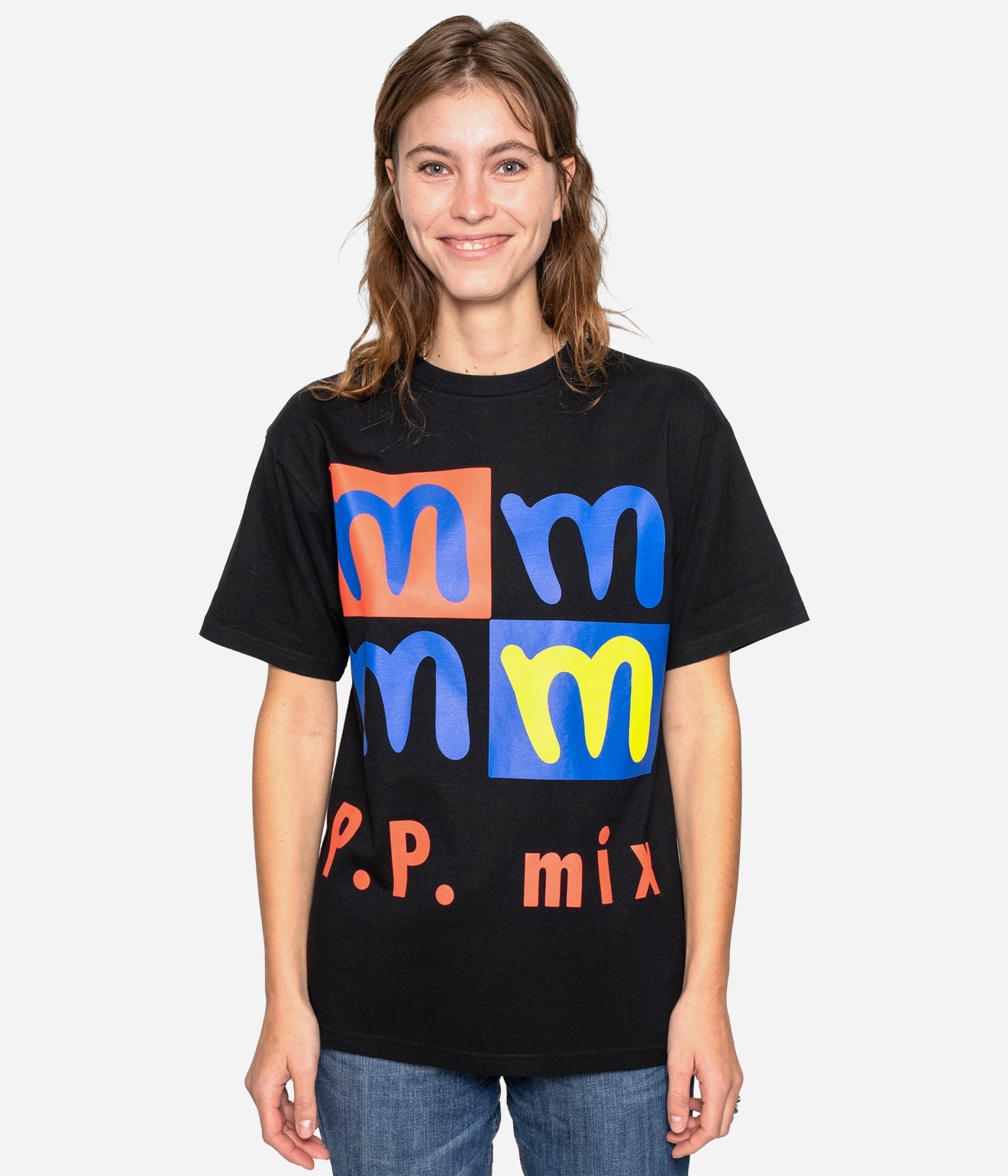 Public Possession "P.P. MIX T - SHIRT" BLACK - WEAREALLANIMALS