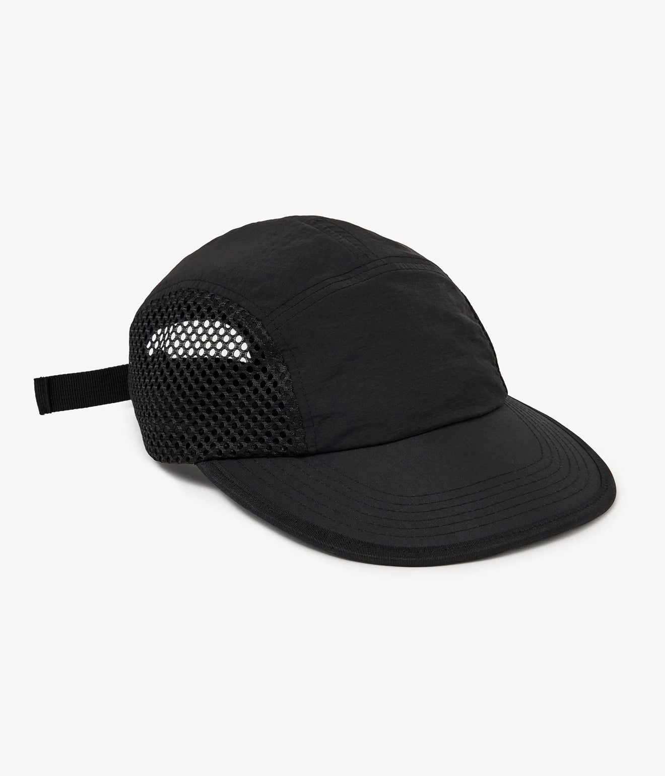 parr "side mesh spoon bill cap" Black