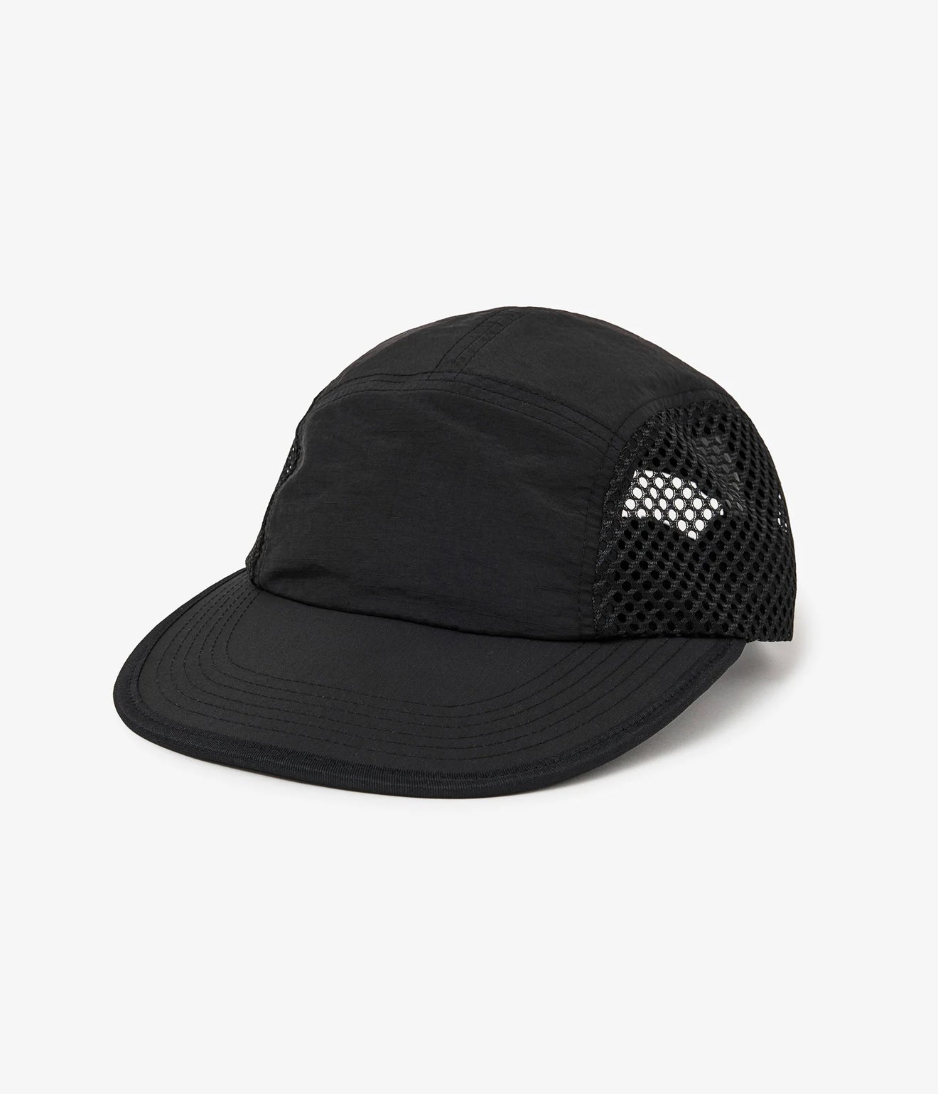 parr "side mesh spoon bill cap" Black