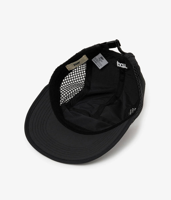 parr "side mesh spoon bill cap" Black