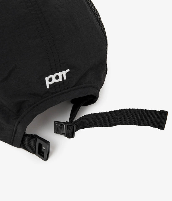 parr "side mesh spoon bill cap" Black