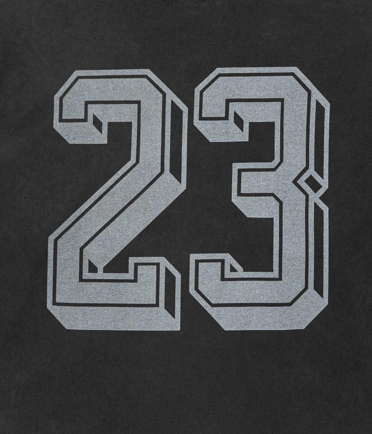 STUDIO ANIMALS “23” L/S T-Shirt Faded Black - WEAREALLANIMALS