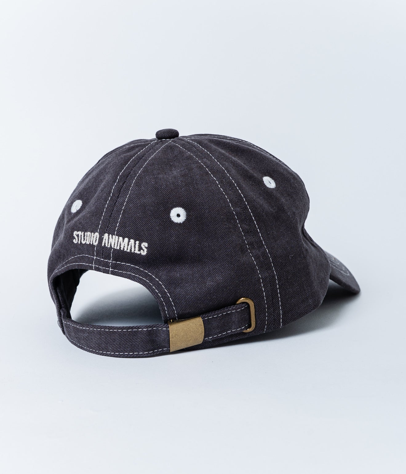 STUDIO ANIMALS “Animals Letter” Cap Charcoal - WEAREALLANIMALS