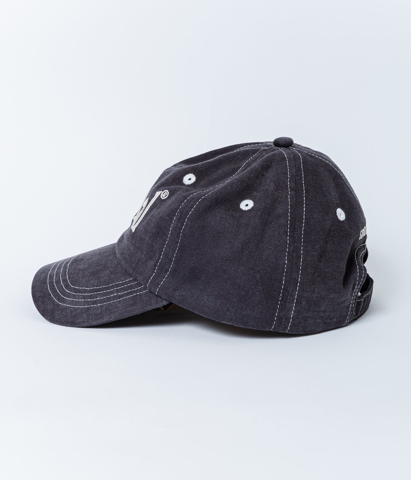 STUDIO ANIMALS “Animals Letter” Cap Charcoal - WEAREALLANIMALS