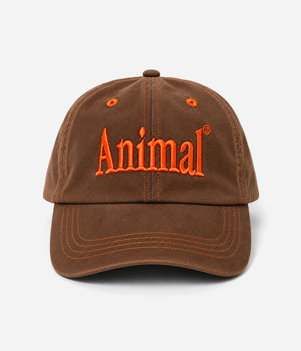 STUDIO ANIMALS “Animals Letter” Cap Chocolate - WEAREALLANIMALS