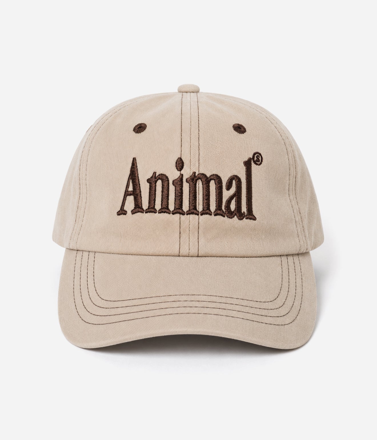 STUDIO ANIMALS “Animals Letter” Cap Sand - WEAREALLANIMALS
