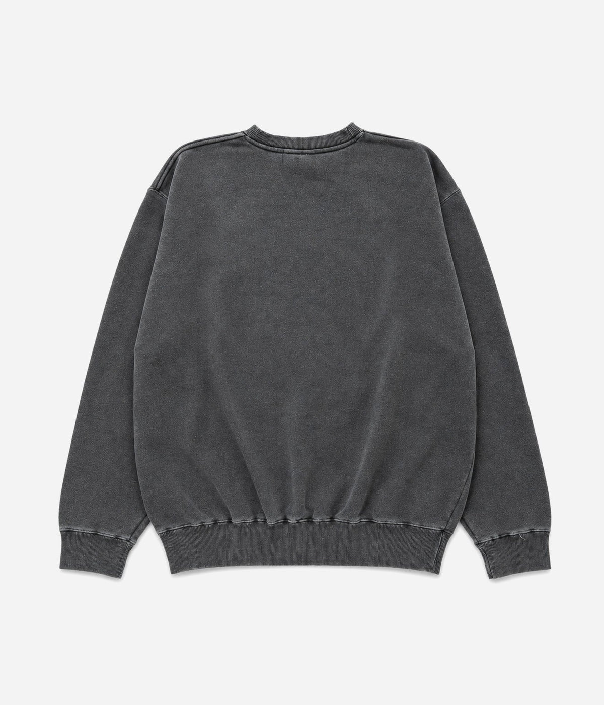 STUDIO ANIMALS "Animals Letter Solid Print" SWEATSHIRT FADED BLACK - WEAREALLANIMALS
