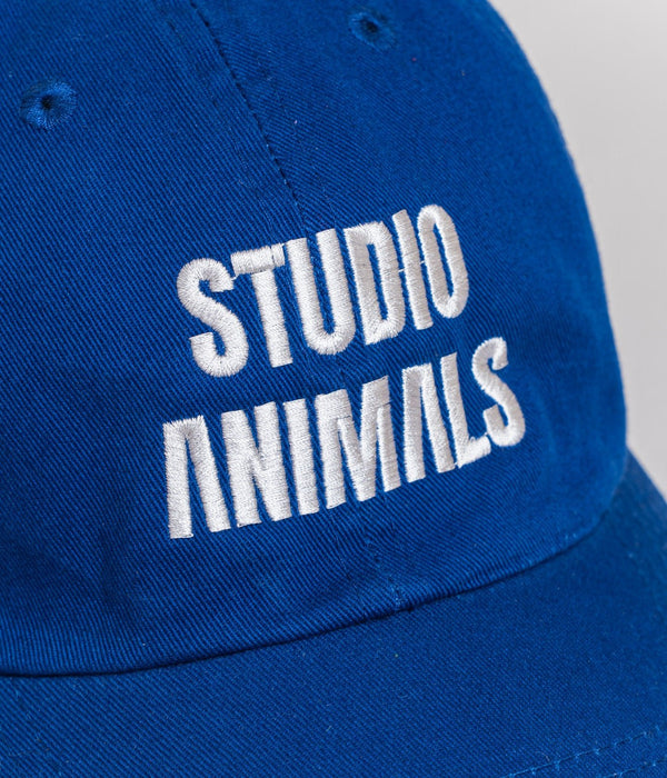 STUDIO ANIMALS "Basic Logo” Cap Blue - WEAREALLANIMALS