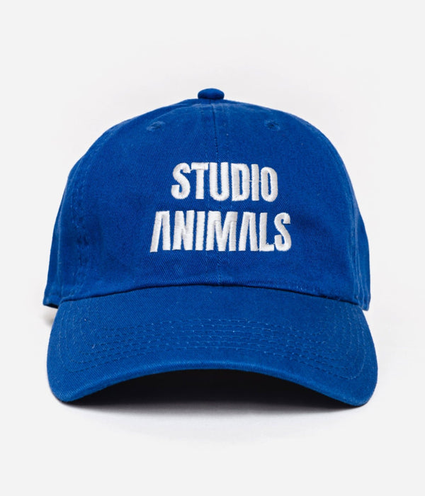 STUDIO ANIMALS "Basic Logo” Cap Blue - WEAREALLANIMALS