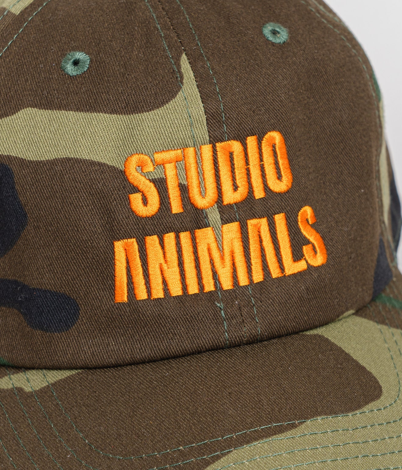 STUDIO ANIMALS "Basic Logo” Cap Woodland - WEAREALLANIMALS