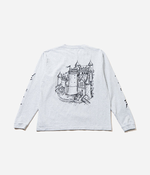 STUDIO ANIMALS “Dreamland” L/S T-Shirt Ash - WEAREALLANIMALS