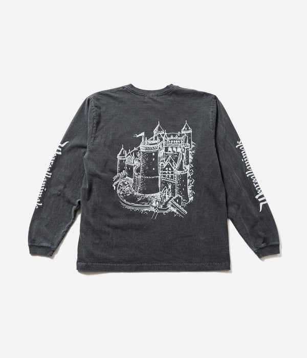 STUDIO ANIMALS “Dreamland” L/S T-Shirt Faded Black - WEAREALLANIMALS