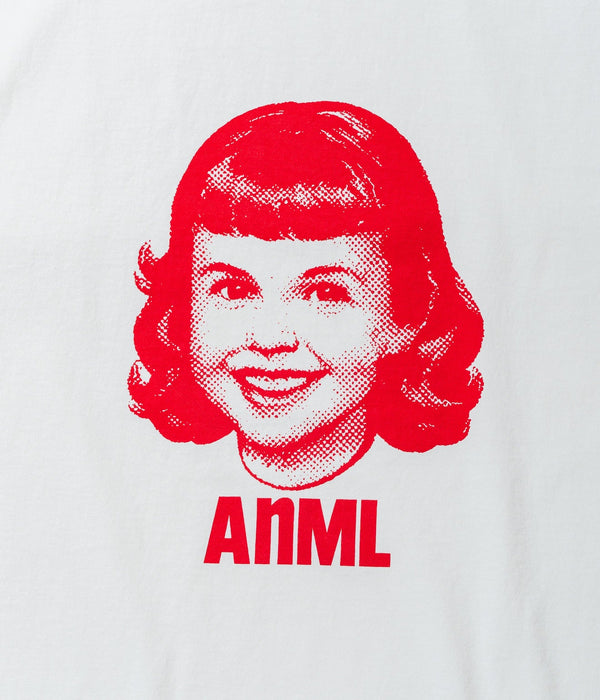 STUDIO ANIMALS “Girl” S/S T-Shirt Natural - WEAREALLANIMALS