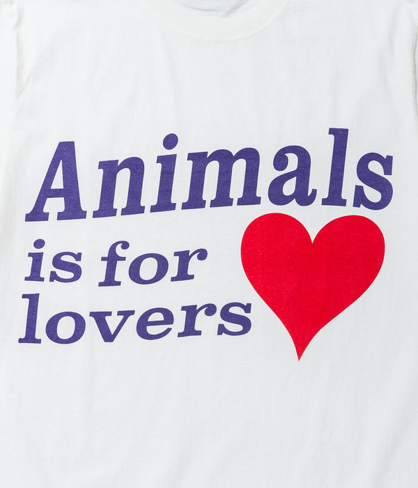 STUDIO ANIMALS “Lovers” S/S T-Shirt Natural - WEAREALLANIMALS