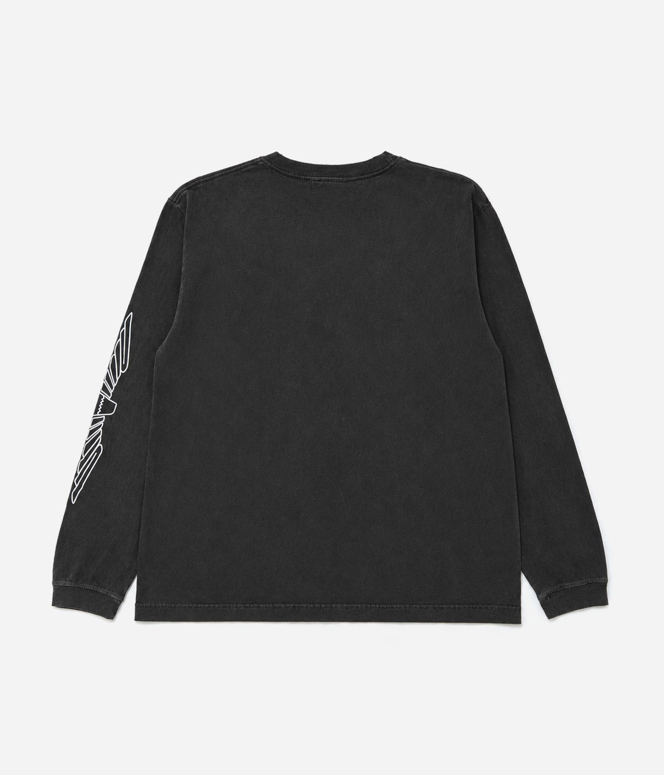 STUDIO ANIMALS “Racing” L/S T-Shirt Faded Black - WEAREALLANIMALS
