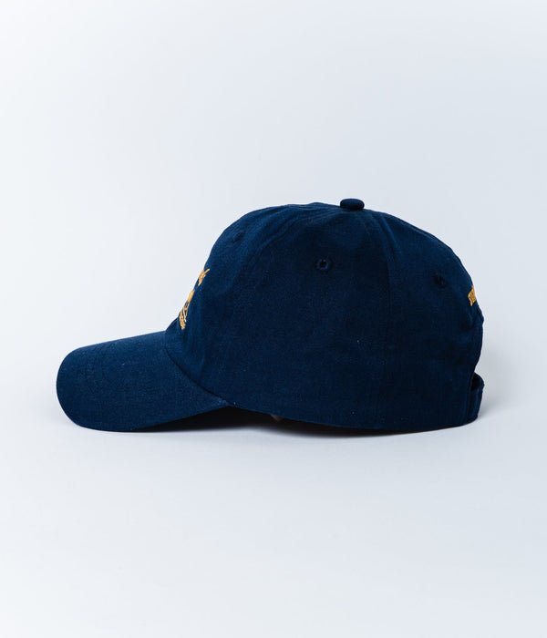 STUDIO ANIMALS “Running horse” Cap Navy - WEAREALLANIMALS