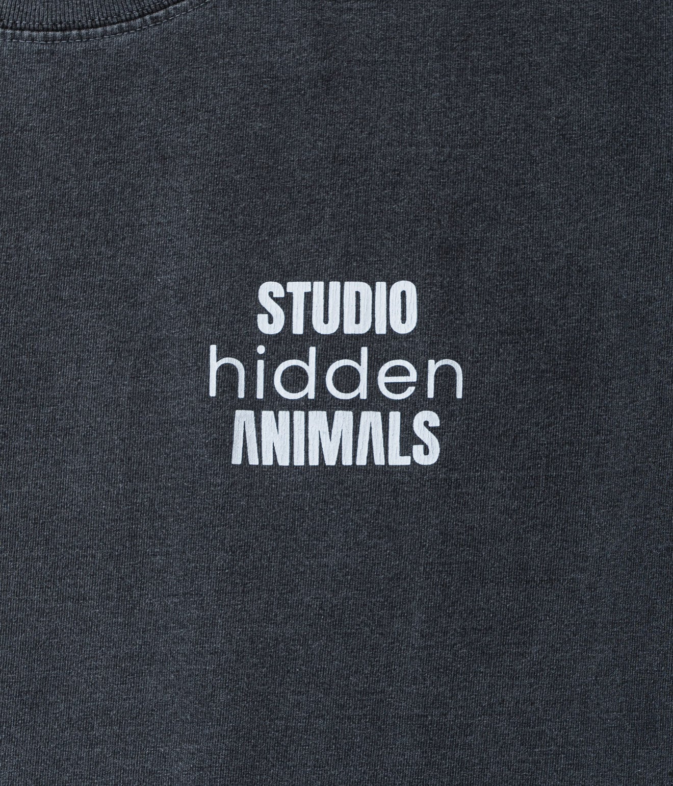 STUDIO ANIMALS × Studio-hidden “HOW TO MAKE” S/S T-Shirt Faded Black - WEAREALLANIMALS