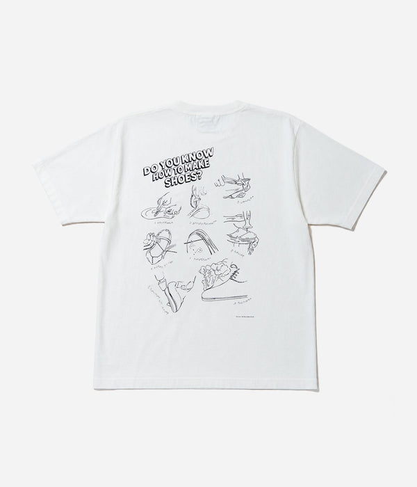 STUDIO ANIMALS × Studio-hidden “HOW TO MAKE” S/S T-Shirt Natural - WEAREALLANIMALS