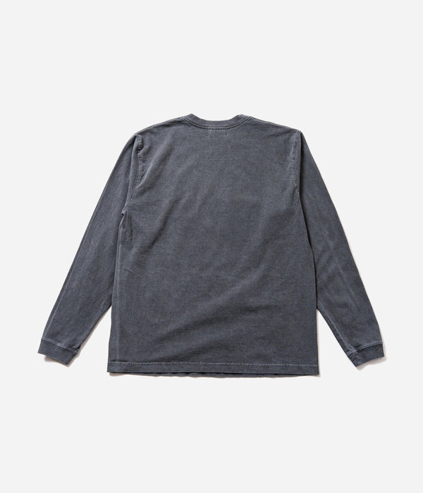 STUDIO ANIMALS “This Is Not” L/S T-Shirt Faded Black - WEAREALLANIMALS