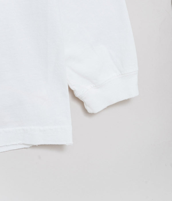 STUDIO WEAREALLANIMALS "1997 L/S T - SHIRT" WHITE - WEAREALLANIMALS