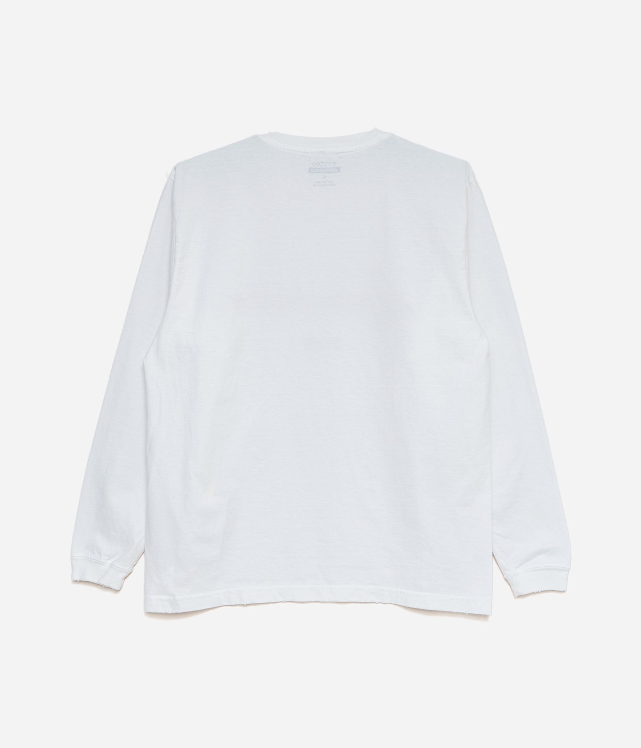STUDIO WEAREALLANIMALS "1997 L/S T - SHIRT" WHITE - WEAREALLANIMALS
