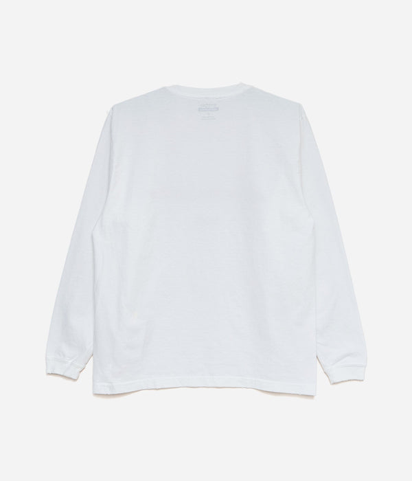 STUDIO WEAREALLANIMALS "1997 L/S T - SHIRT" WHITE - WEAREALLANIMALS