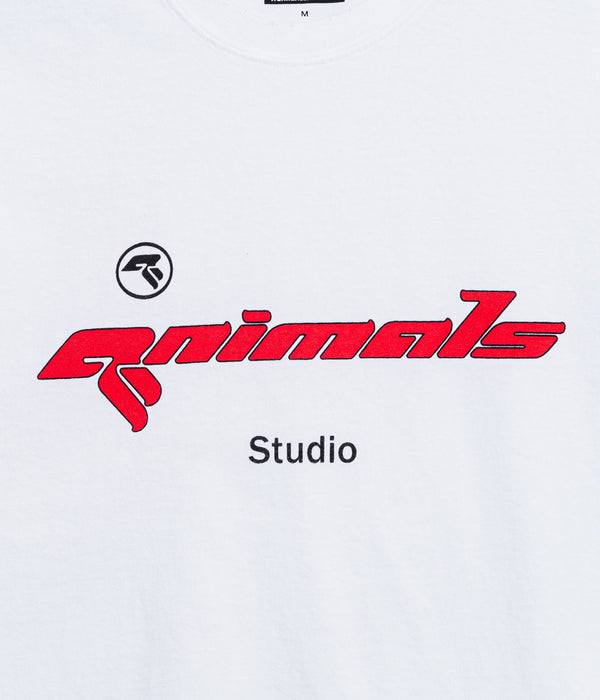 STUDIO WEAREALLANIMALS "1997 S/S T - SHIRT" WHITE - WEAREALLANIMALS