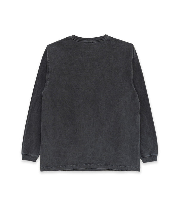 STUDIO WEAREALLANIMALS "A L/S T - SHIRT" BLACK - WEAREALLANIMALS