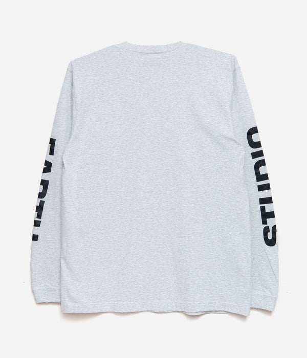 STUDIO WEAREALLANIMALS "Aerospace L/S T - SHIRT" GREY - WEAREALLANIMALS