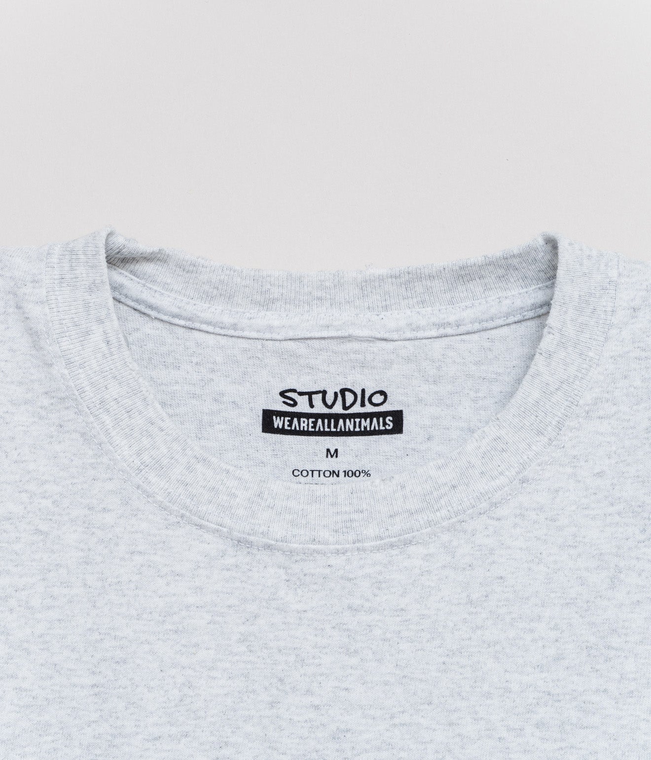 STUDIO WEAREALLANIMALS "Aerospace L/S T - SHIRT" GREY - WEAREALLANIMALS
