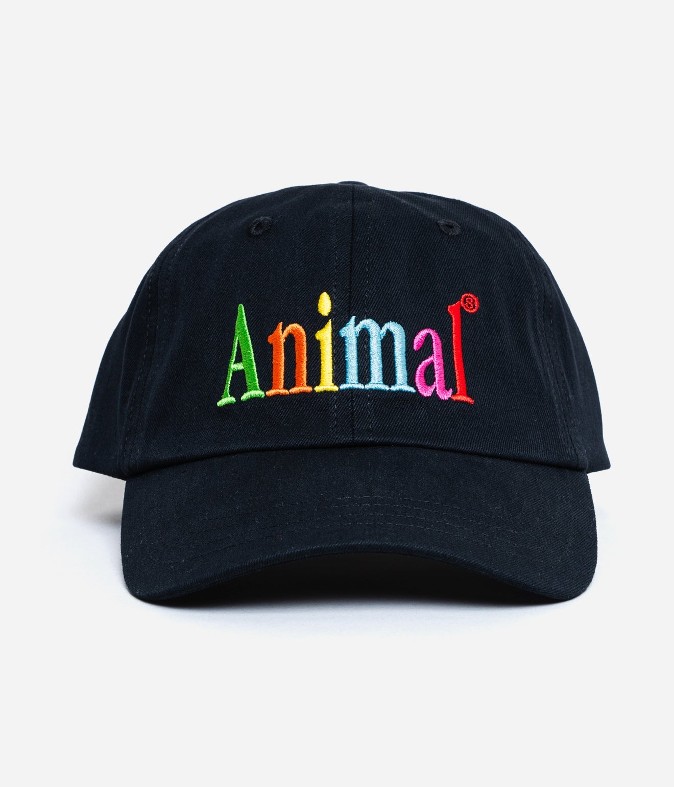 STUDIO WEAREALLANIMALS "Animals Letter CAP" BLACK - WEAREALLANIMALS