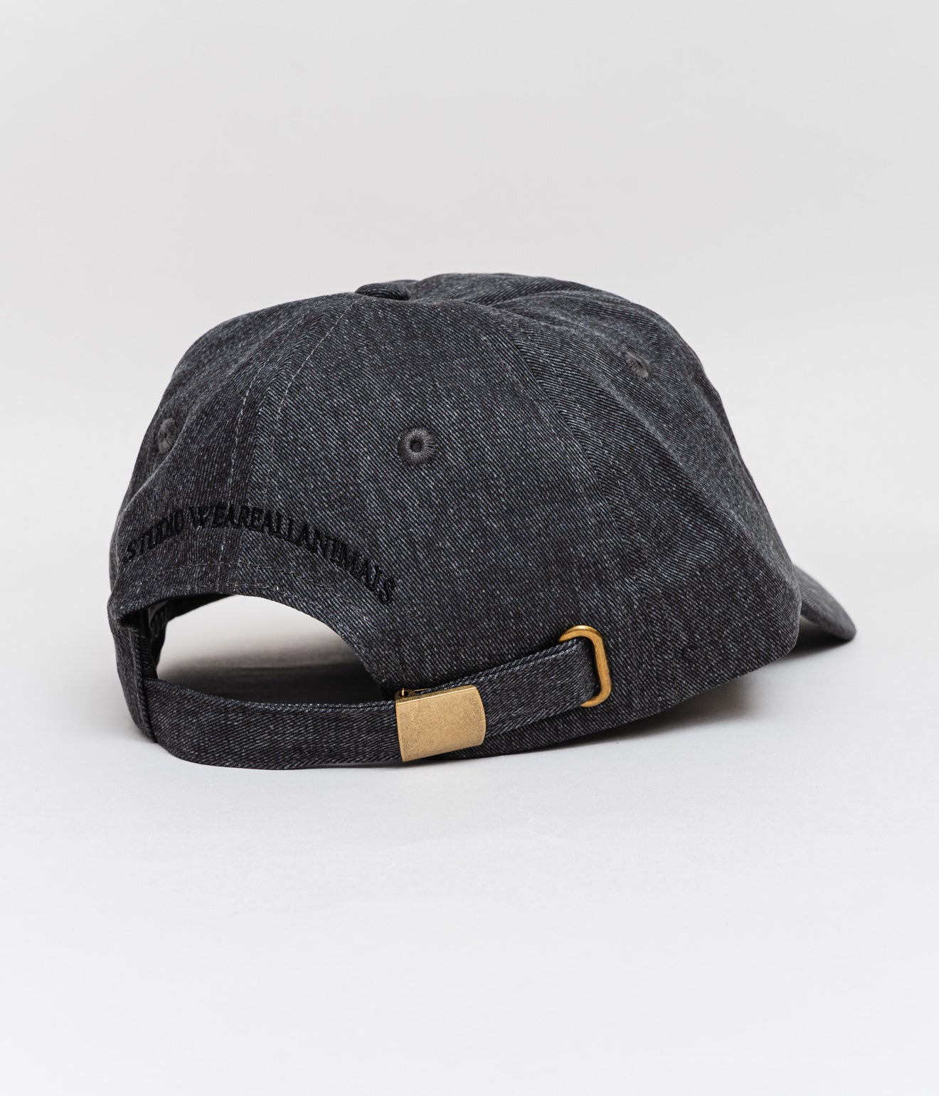 STUDIO WEAREALLANIMALS "Animals Letter CAP" BLACK(Slab) - WEAREALLANIMALS