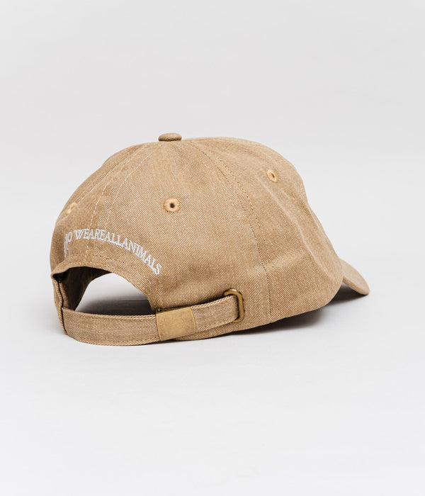 STUDIO WEAREALLANIMALS "Animals Letter CAP" BROWN(Slab) - WEAREALLANIMALS