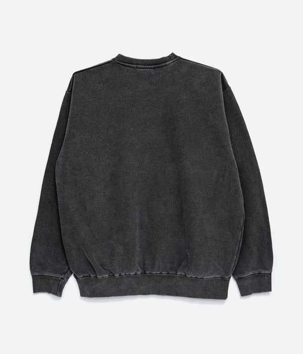 STUDIO WEAREALLANIMALS "Animals Letter” SWEATSHIRT BLACK - WEAREALLANIMALS