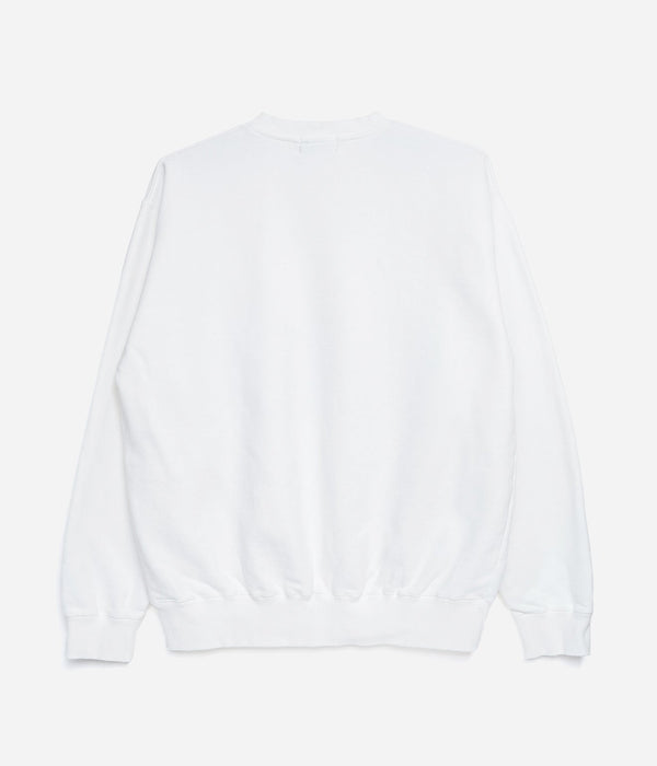 STUDIO WEAREALLANIMALS "Animals Letter" SWEATSHIRT WHITE - WEAREALLANIMALS
