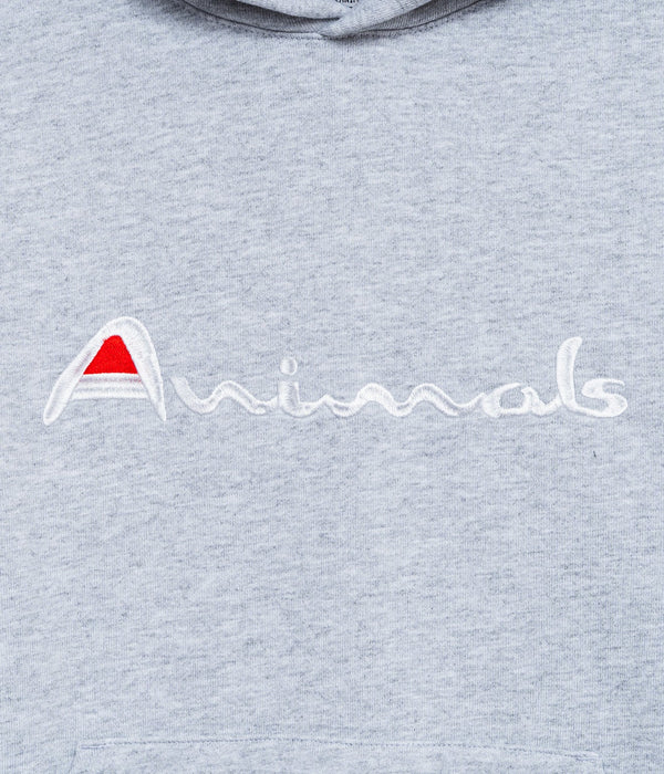 STUDIO WEAREALLANIMALS “Athletic Script logo” HOODIE - WEAREALLANIMALS