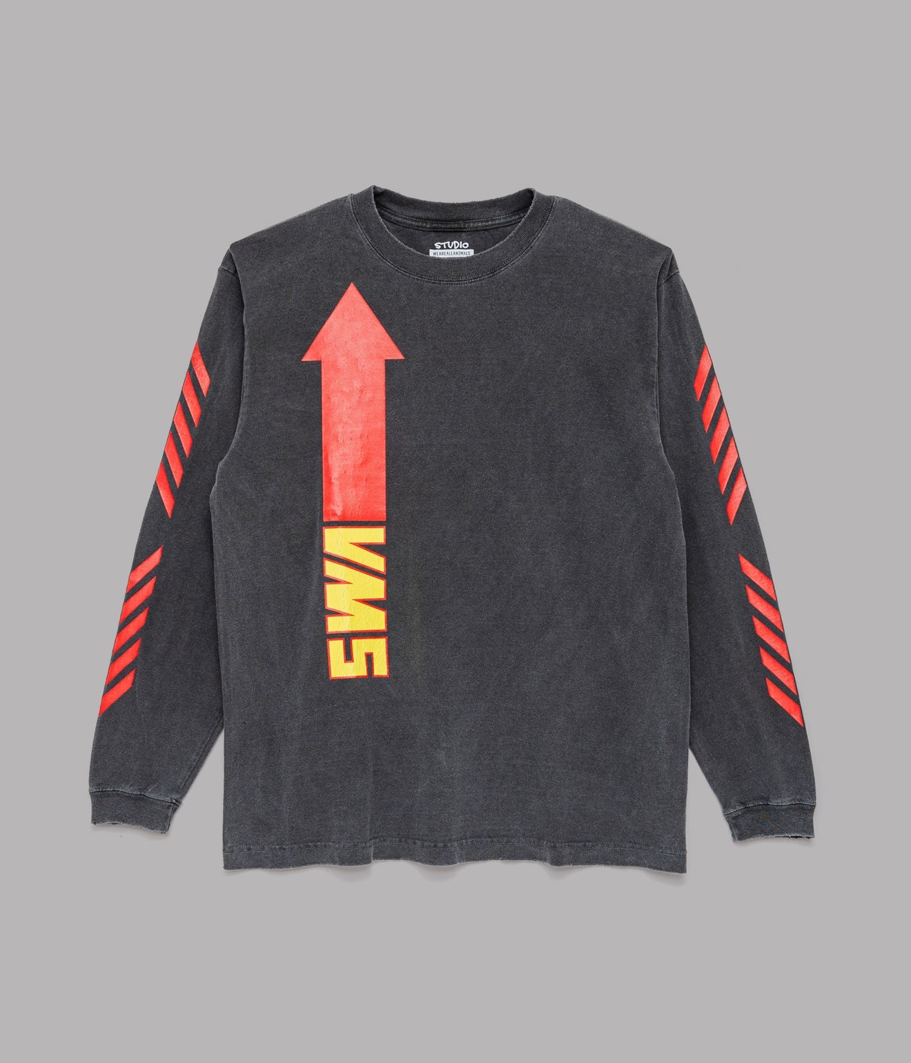 STUDIO WEAREALLANIMALS "BMX L/S T - SHIRT" BLACK - WEAREALLANIMALS