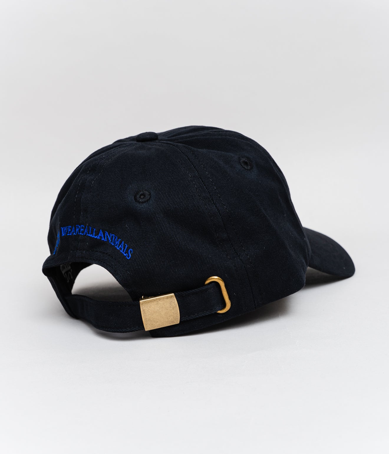 STUDIO WEAREALLANIMALS "Circle A CAP" BLACK - WEAREALLANIMALS