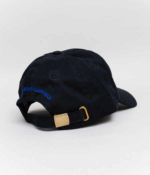 STUDIO WEAREALLANIMALS "Circle A CAP" BLACK - WEAREALLANIMALS