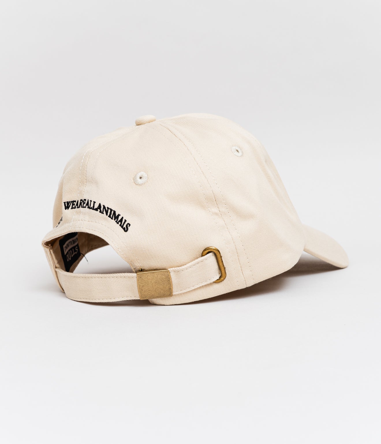 STUDIO WEAREALLANIMALS "Circle A CAP" IVORY - WEAREALLANIMALS