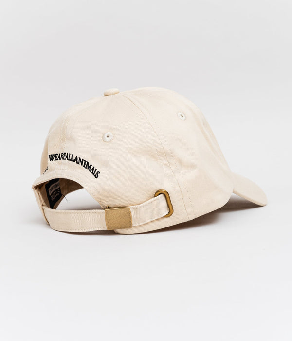 STUDIO WEAREALLANIMALS "Circle A CAP" IVORY - WEAREALLANIMALS