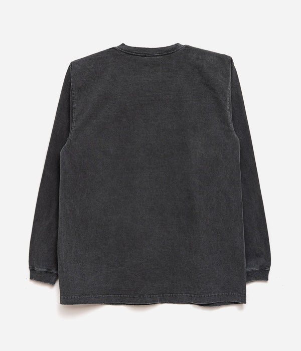 STUDIO WEAREALLANIMALS "Inverted Arch L/S T - SHIRT" BLACK - WEAREALLANIMALS