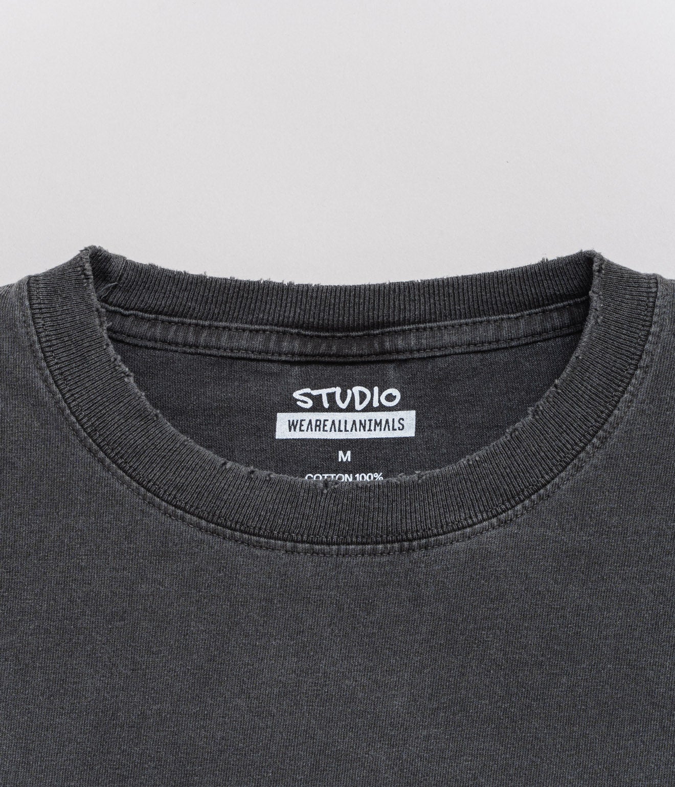 STUDIO WEAREALLANIMALS "Inverted Arch T - SHIRT" BLACK - WEAREALLANIMALS