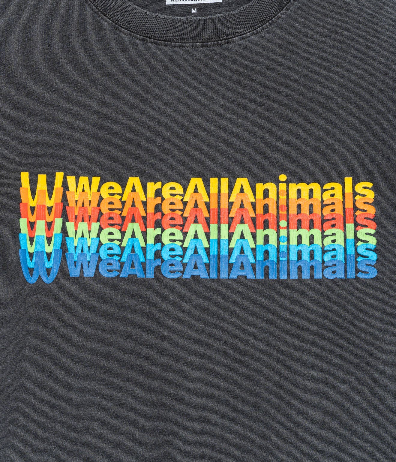 STUDIO WEAREALLANIMALS "Inverted Arch T - SHIRT" BLACK - WEAREALLANIMALS